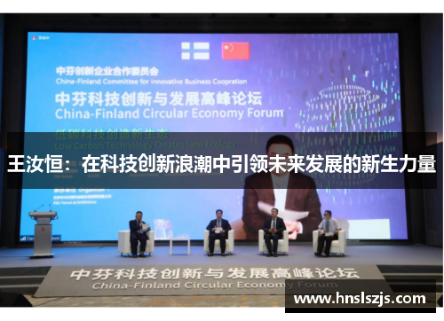 王汝恒：在科技创新浪潮中引领未来发展的新生力量